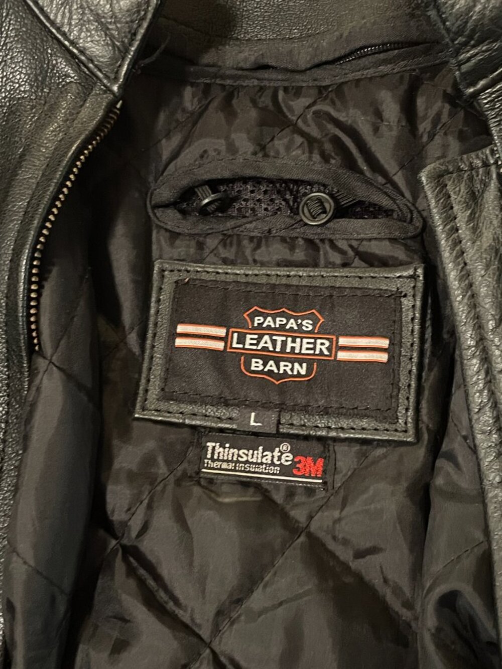 Women's Leather Riding Jacket - Picture 5 of 6